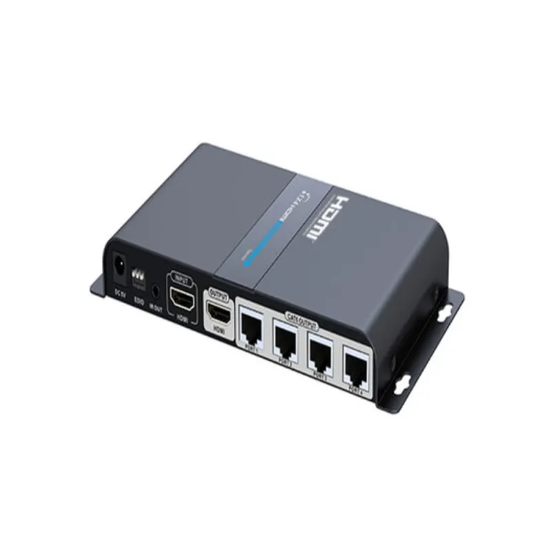 Extensor de Video Saxxon  HDMI - Alámbrico Cat6 -  1x HDMI - 4x RJ-45 - 40 Metros - LKV714PRO