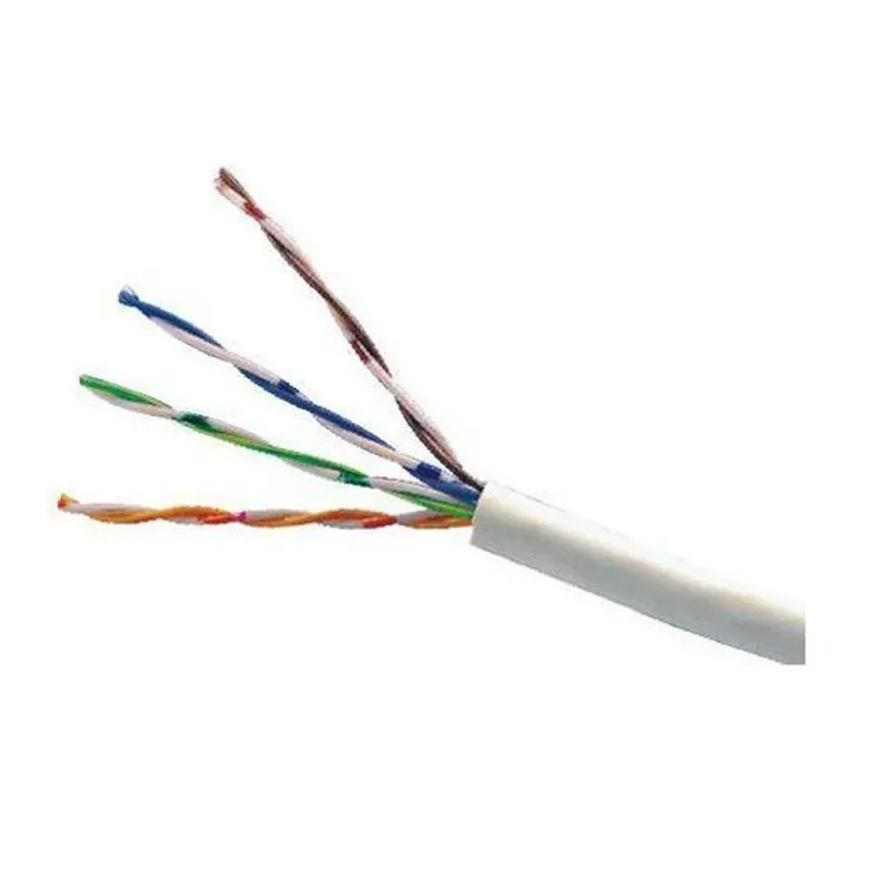 Bobina SAXXON - Cat5e - 305M - Blanco - OUTP5ECCA305BC