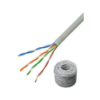 Bobina SAXXON OUTP5ECOP100BC - UTP - Cat5e - 100M - Interior - Blanco - OUTP5ECOP100BC