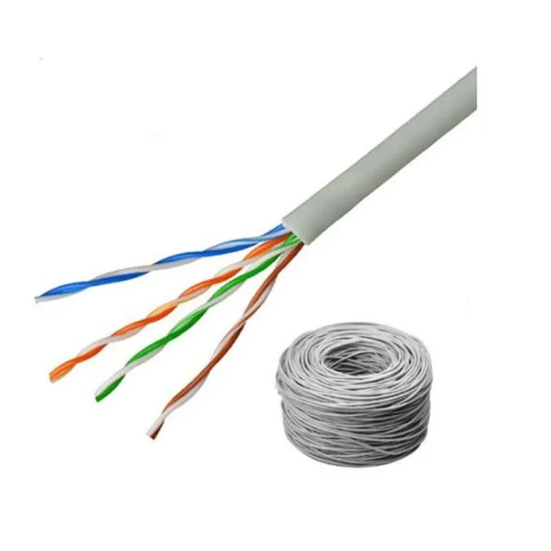 Bobina SAXXON OUTP5ECOP305BC - Cat5e - 305M - 24 AWG - Blanco - OUTP5ECOP305BC