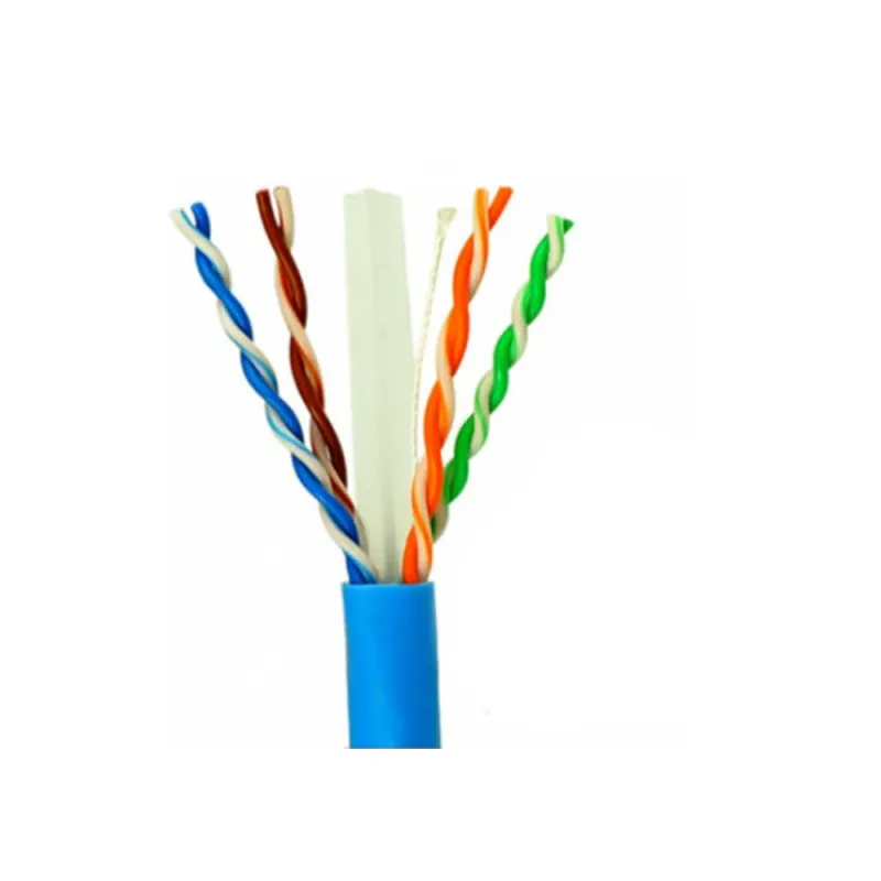 Bobina SAXXON OUTP6COP100B - UTP - Cat6 - 100M - Azul - OUTP6COP100B