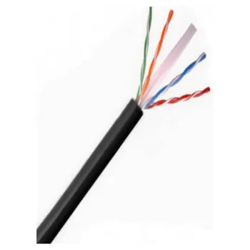 Bobina SAXXON OUTP6COP150NE - Cat6 - 105M - 23 AWG - Negro - OUTP6COP150NE