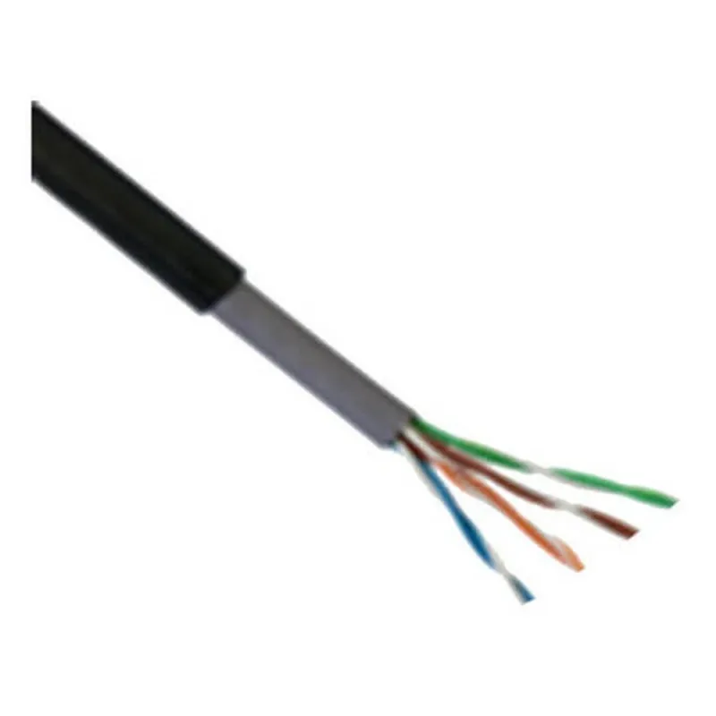 Bobina SAXXON OUTPCAT5ECOPEXT - Cat5e - 305M - 24 AWG - Negro - OUTPCAT5ECOPEXT