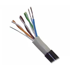 Bobina SAXXON OUTPCAT5ECOPEXT100 - UTP - Cat5e - 100M - Exterior - Negro - OUTPCAT5ECOPEXT100