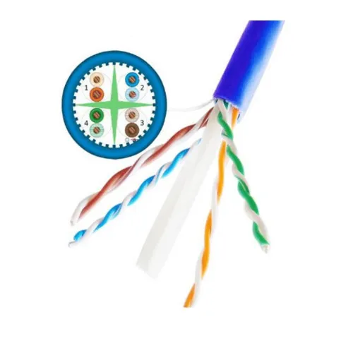 Bobina SAXXON OUTPCAT6AAZO - Cat6a - 305M - 23 AWG - Azul - OUTPCAT6AAZO