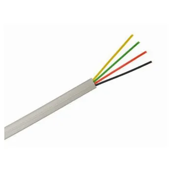 Bobina de Cable de Alarma SAXXON OWA4305JF -  4 Conductores - 305 Metros - OWA4305JF