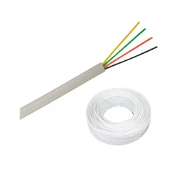 Cable de Alarma SAXXON OWAC4100J - 4 Conductores - 22 AWG - 100M - Recomendable para Control de Acceso - OWAC4100J Cable de Alarma SAXXON OWAC4100J - 4 Conductores - 22 AWG - 100M - Recomendable para Control de Acceso - OWAC4100J