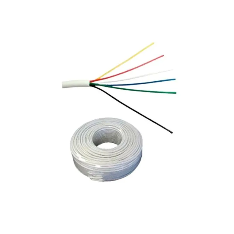 Cable de Alarma SAXXON OWAC6100J - 22 AWG - 100M - 6 Conductores - OWAC6100J