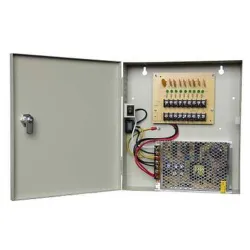 Fuente de Poder Regulada SAXXON PSU1210D9 - 12v -10 Amp - Para 9 Camaras - PSU1210D9 Fuente de Poder Regulada SAXXON PSU1210D9 - 12v -10 Amp - Para 9 Camaras - PSU1210D9