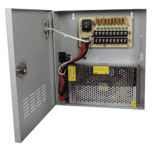 Fuente de Poder SAXXON PSU1220-D9 - 12V - 20A - Hasta 9 Cámaras - PSU1220-D9 Fuente de Poder SAXXON PSU1220-D9 - 12V - 20A - Hasta 9 Cámaras - PSU1220-D9