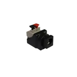 Plug SAXXON - Hembra - Enchufe CC - 12 VCD - 10 Piezas - para Cámaras CCTV - PSUBR17H Plug SAXXON - Hembra - Enchufe CC - 12 VCD - 10 Piezas - para Cámaras CCTV - PSUBR17H