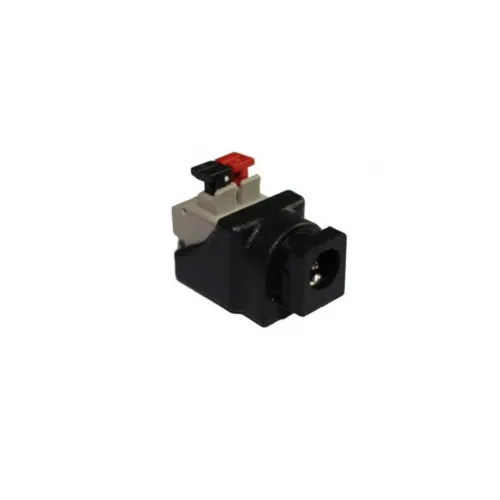 Plug SAXXON - Hembra - Enchufe CC - 12 VCD - 10 Piezas - para Cámaras CCTV - PSUBR17H Plug SAXXON - Hembra - Enchufe CC - 12 VCD - 10 Piezas - para Cámaras CCTV - PSUBR17H