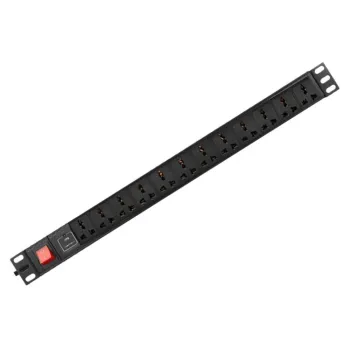 PDU SAXXON SXPDU12P16A - 12 Contactos - 16A - SXPDU-12P16A