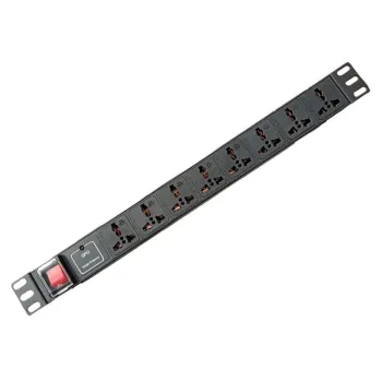PDU SAXXON SXPDU8P10A - 8 Contactos - 10A - SXPDU-8P10A