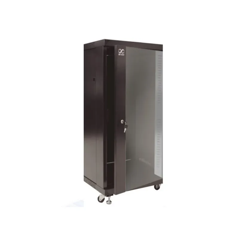 Gabinete SBE TECH GNL42URP600PC- 42UR - De piso - Puerta delantera de cristal - SBE-GNL42URP600PC