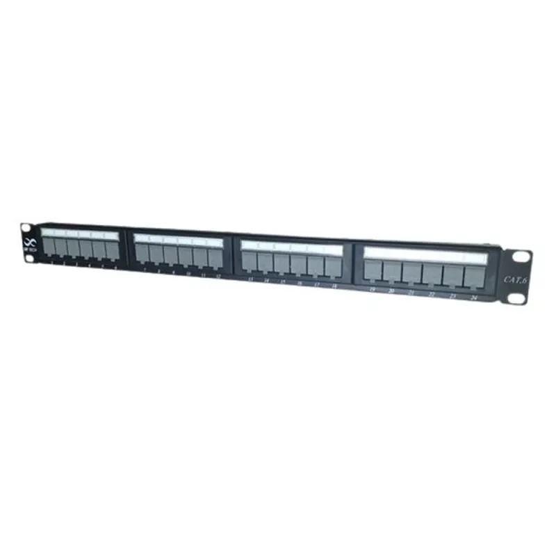 Panel de Parcheo SBE Tech SBE-PPC6-24 - Cat6 - 24 Puertos - SBE-PPC6-24
