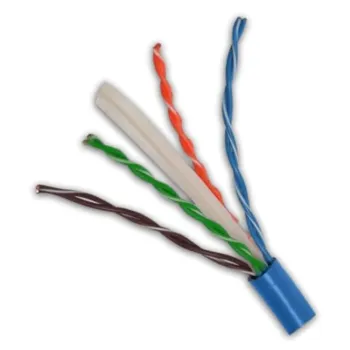 Bobina SBE TECH SBE-UTPC6-BL-NP - Cat6 - 305m - 23 AWG - Azul - SBE-UTPC6-BL-NP