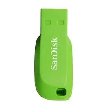 Memoria Usb Sandisk Cruzer Blade 16Gb Usb 2.0 Verde - SDCZ50C-016G-B35GE