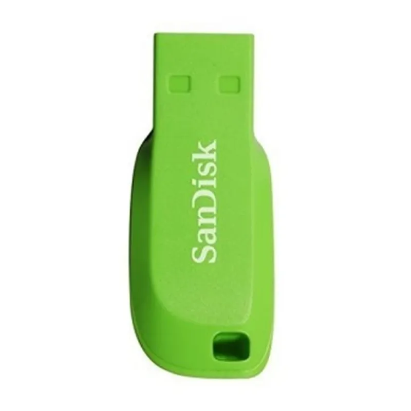 Memoria Usb Sandisk Cruzer Blade 16Gb Usb 2.0 Verde - SDCZ50C-016G-B35GE