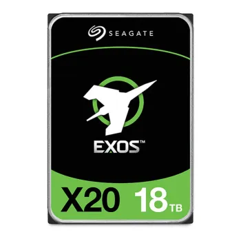 Disco Duro Interno Seagate Exos X20 - 3.5" - 18TB - SATA 3 - 7200 RPM - ST18000NM003D