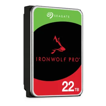 Disco Duro Seagate IronWolf Pro - 3.5" - 22TB - SATA III - para NAS - ST22000NT001