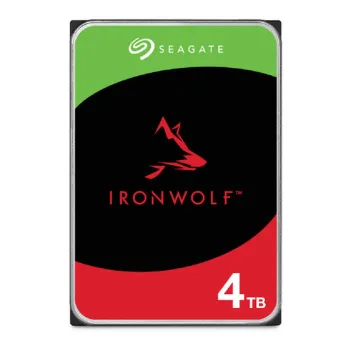 Disco Duro Seagate IronWolf - 3.5" - 4TB - SATA 3 - Para NAS - ST4000VN006