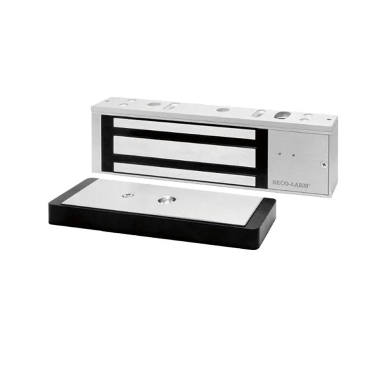 Cerradura Seco-Larm E941SA1K2DPSQ - Electromagnética - Soporta 545kg - Led de estado - Sensor de adherencia - E-941SA-1K2DPSQ