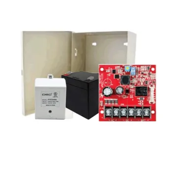 Kit Fuente de Poder Seco-Larm KITFUENTE1 - 1 Fuente de Poder 1.5 AMP - Batería de Respaldo - Transformador - Gabinete - KITFUENTE1