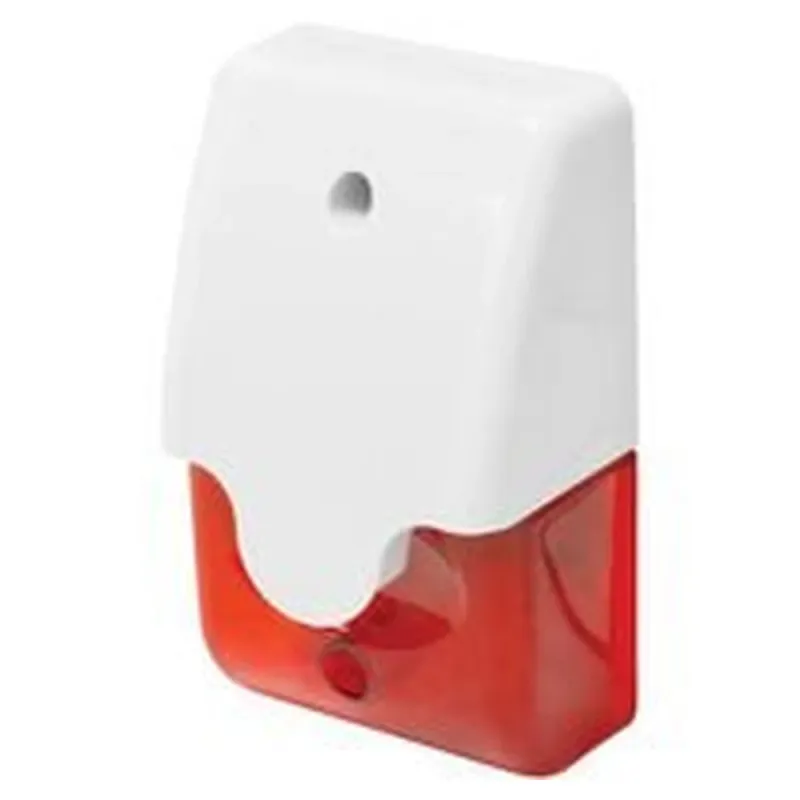Mini Estrobo Seco-Larm SL-1312-SA/R - 2 Hilos - Interno/Externo - Rojo - SL-1312-SA/R