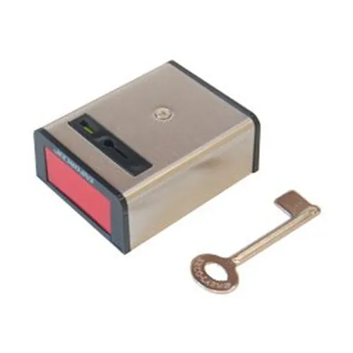 Botón de Pánico Seco-Larm SS-078Q - Con Llave - Acero Inoxidable - SS-078Q Botón de Pánico Seco-Larm SS-078Q - Con Llave - Acero Inoxidable - SS-078Q