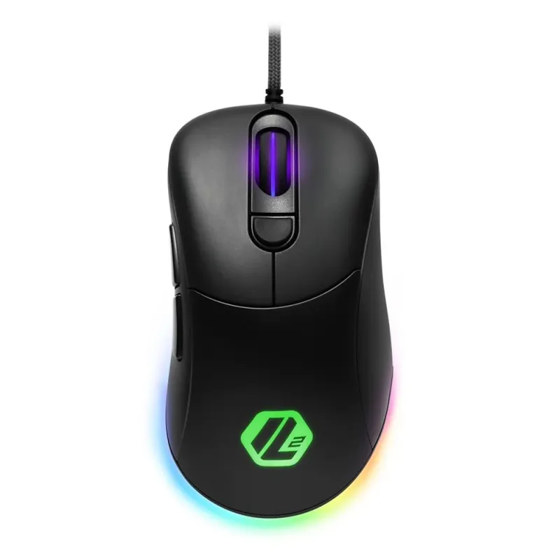 Mouse Gamer Sharkoon Light2 100 - Alámbrico - 6 Botones - Negro - RGB - LIGHT2 100
