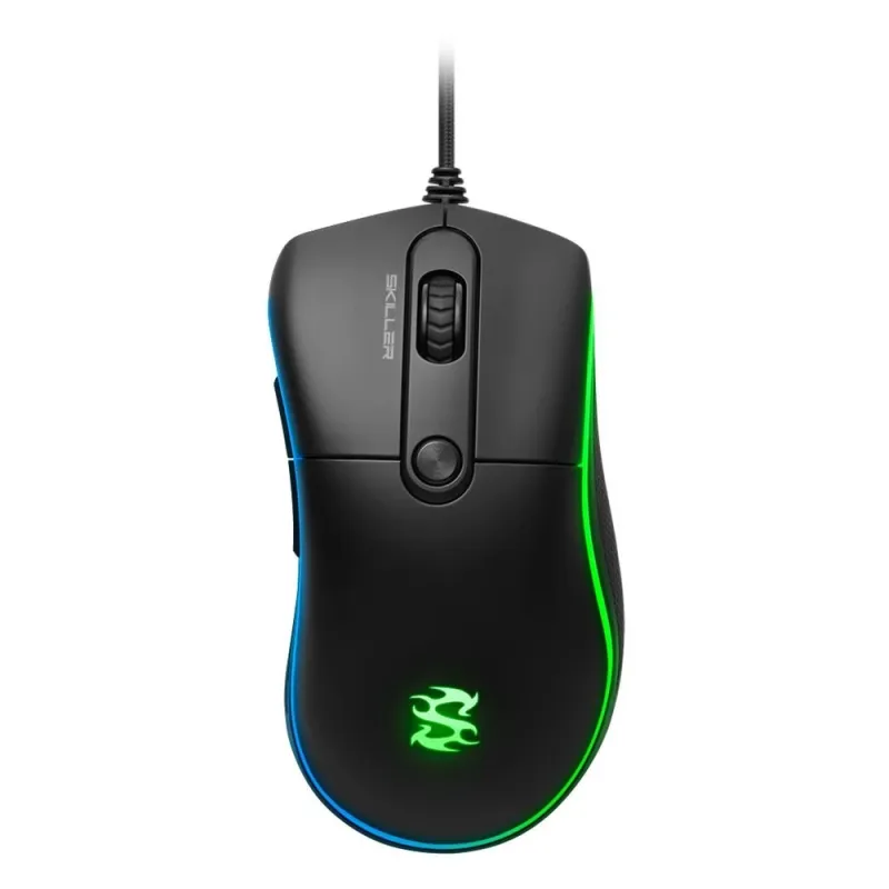 Mouse Gamer Sharkoon SKILLER SGM2 - Alámbrico - 6 Botones - Negro - RGB - SKILLER SGM2