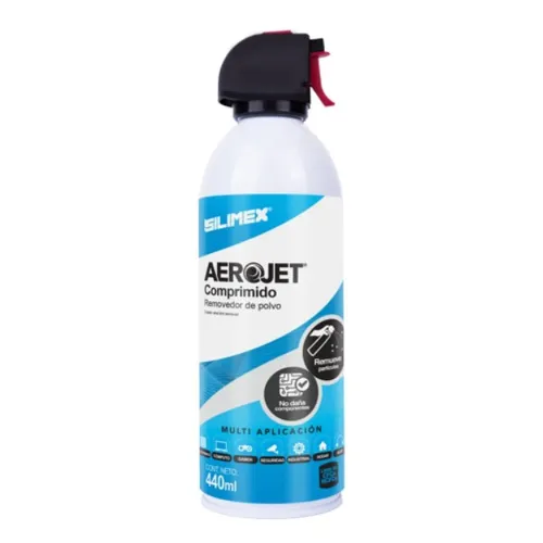 Aire Comprimido Aerojet Silimex - 440ml - 750300219657 Aire Comprimido Aerojet Silimex - 440ml - 750300219657