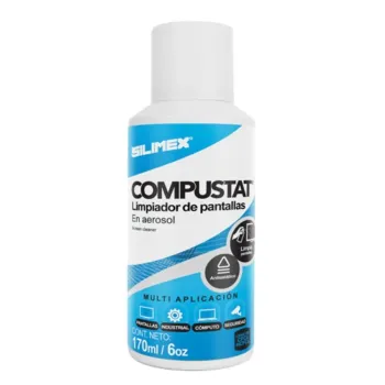 Limpiador Silimex CompuStat - 170ml - Para pantallas - COMPUSTAT