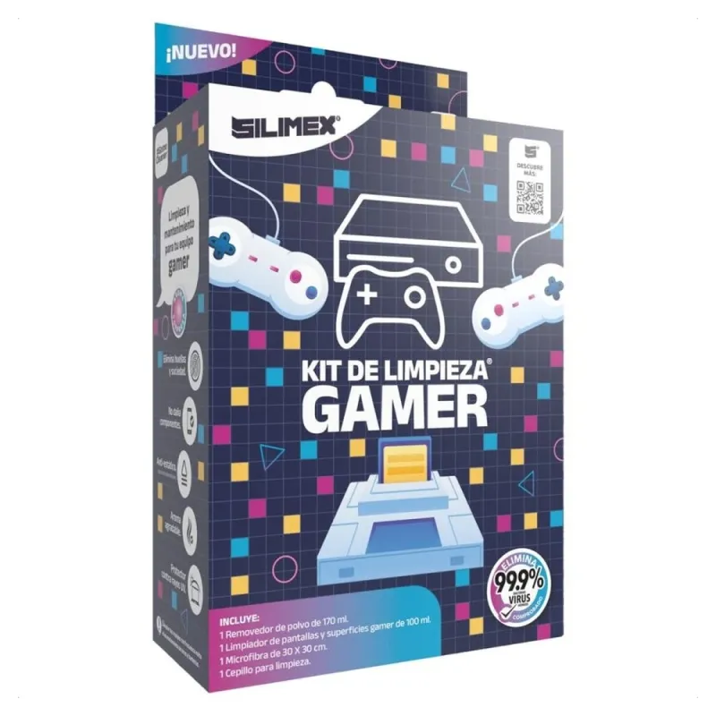 Kit de Limpieza Gamer Silimex - KIT-GAMER