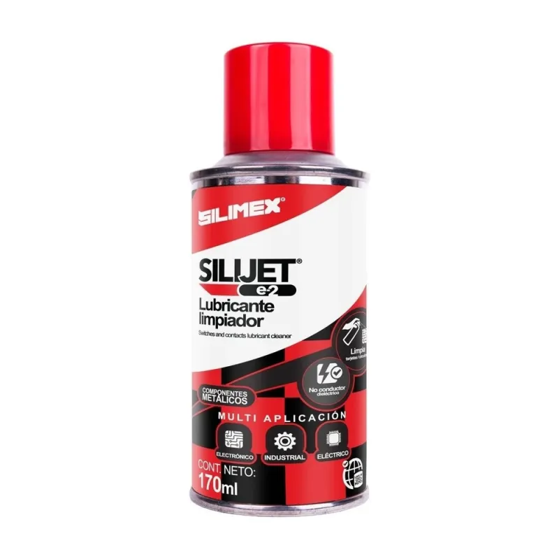 Limpiador Silimex SILIJET E-2 - 170ml - SILIJET E-2