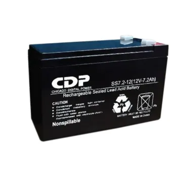 Batería de Reemplazo CDP para No Break B-12/7.2/SLB 12-7.2, 12V, 7.2Ah - B-12/7.2/SLB 12-7.2