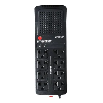 Regulador Smartbitt R-BITT1350 - 1350VA/675W - 8 Contactos - SBAVR1350