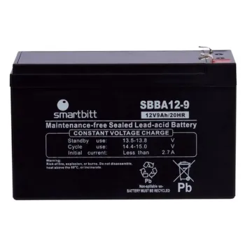 Batería de Reemplazo Smartbitt SBBA12-9 - 12V - SBBA12-9