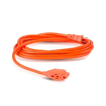 Extensión Smartbitt SBEC-HD10M - 3 Contactos - 10m - Uso Rudo - Naranja - SBEC-HD10M