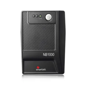 UPS Smartbitt NB1000 - 1000VA/500W - 6 contactos - Línea interactiva - AVR - SBNB1000