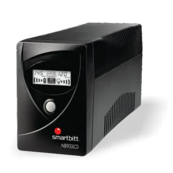 UPS Smartbitt SBNB900LCD - 900VA/450W - 6 Contactos - LCD - AVR - SBNB900LCD