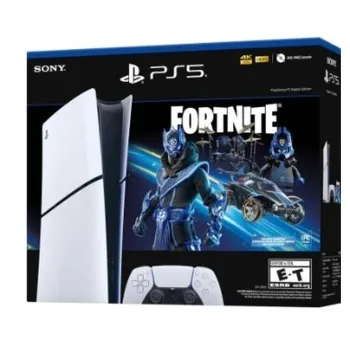 Consola Sony PlayStation 5 Slim Digital Fortnite Cobalt Star - 1TB - Blanco - 711719592938