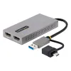 Adaptador de Video StarTech.com 107B-USB-HDMI - USB-A/USB-C a 2x HDMI - 107B-USB-HDMI