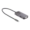 Adaptador de Vídeo StarTech.com - HDMI - VGA - DVI-I - 118-USBC-HDMI-VGADVI
