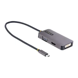 Adaptador de Vídeo StarTech.com - HDMI - VGA - DVI-I - 118-USBC-HDMI-VGADVI Adaptador de Vídeo StarTech.com - HDMI - VGA - DVI-I - 118-USBC-HDMI-VGADVI