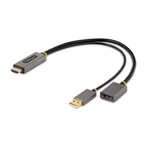 Adaptador de Video StarTech.com - HDMI A DisplayPort - 4K - Alimentación USB - 128-HDMI-DISPLAYPORT Adaptador de Video StarTech.com - HDMI A DisplayPort - 4K - Alimentación USB - 128-HDMI-DISPLAYPORT