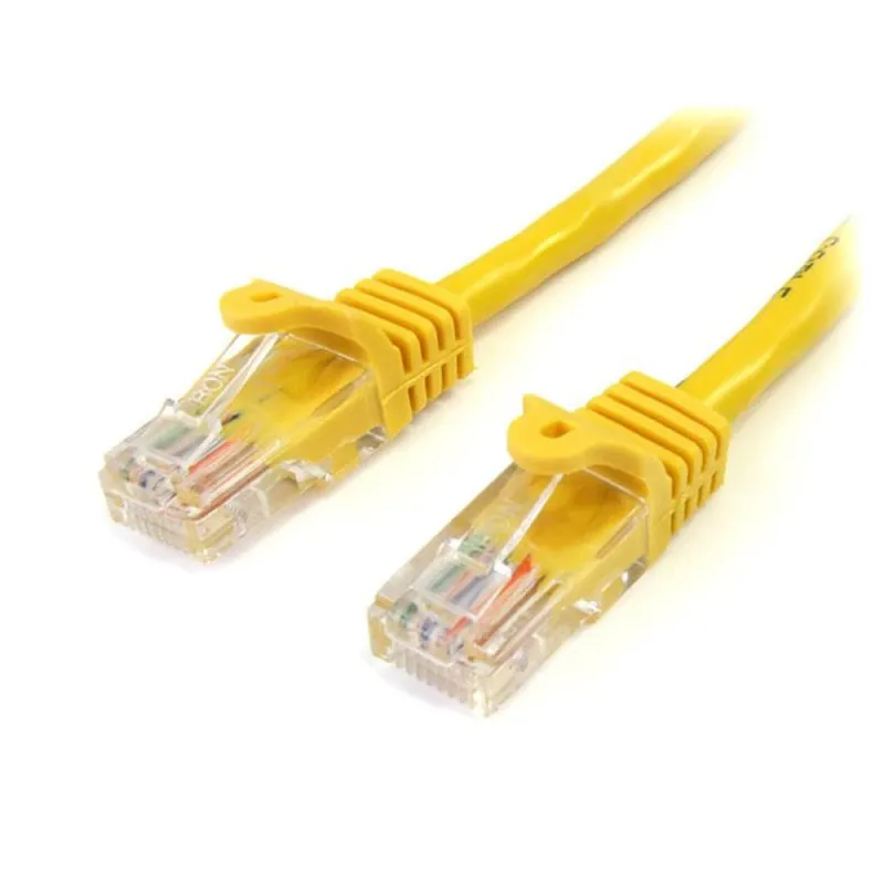 Cable de Red StarTech.com - Cat5e - RJ-45 - 1M - Amarillo - 45PAT1MYL