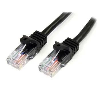 Cable de Red StarTech.com - Cat5e - RJ-45 - 3M - Negro - 45PAT3MBK