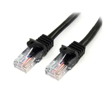Cable de Red StarTech.com - Cat5e - RJ-45 - 50cm - Negro - 45PAT50CMBK